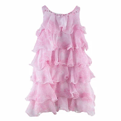 Vestido BISCOTTI Talla 6 Niñas Fiesta Cumpleaños Navidad Princesa ROSA Foto 1 de 4