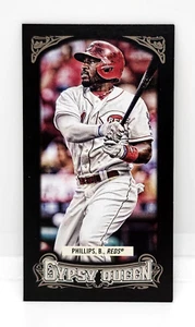 BRANDON PHILLIPS /199 MINI BLACK BORDER ~ 2014 TOPPS GYPSY QUEEN #228 ~ REDS - Picture 1 of 2