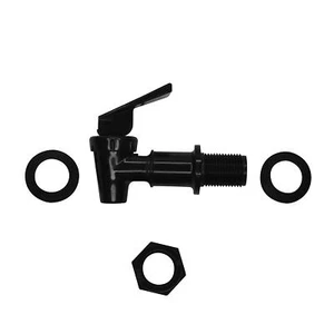 Tomlinson Spigot Water Crock Replacement Spigot Faucet Dispenser Valve Black USA - Picture 1 of 1