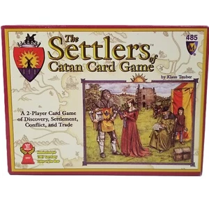 Die Siedler von Catan Kartenspiel Mayfair Games 1998 Inhalt versiegelt - Bild 1 von 7