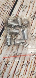 Juego de 6 clavijas de afinación para guitarra cromadas con herrajes - Imagen 1 de 12
