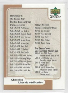 99-00 UD McDonald's - Base - Retro - GPFTR - GC - Picture 1 of 39