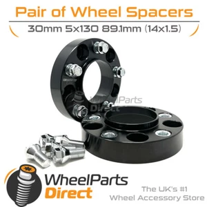 Bolt-On Wheel Spacers (2) 5x130 89.1 30mm for Renault Master [Mk3] 10-24 - Picture 1 of 4