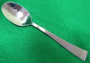 MIKASA Living Britt Satin Premium Stainless Steel Flatware  Soup Spoons - Picture 1 of 6
