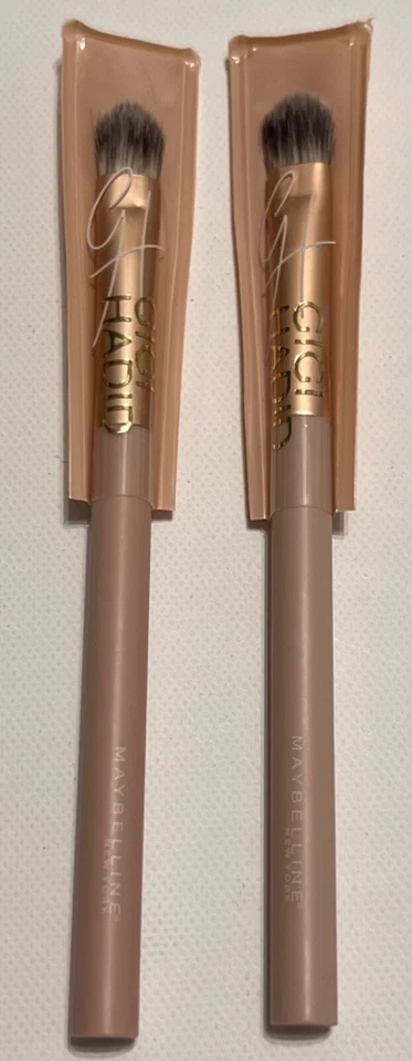 Maybelline K2740900 Gigi Hadid Pincel de Sombra de Ojos Lote de 2 Nuevo Precintado Envío Gratis Foto 1 de 3