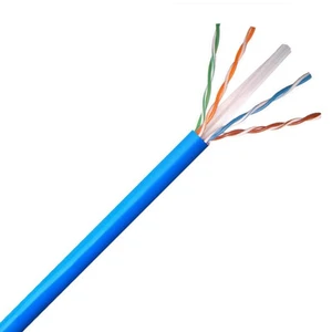 Eagel 1000' FT CAT6 Cable Blue 23 AWG Solid Copper Network Ethernet UTP 550 MHz - Picture 1 of 1