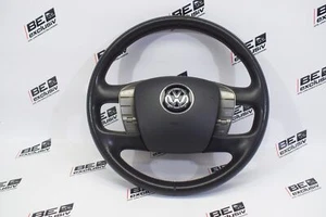 VW Phaeton 3D volante de cuero multifunción volante calefactable 3D0419091BM - Imagen 1 de 12
