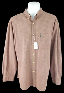 ABERCROMBIE & FITCH Mens Brown L/S EVENING SHIRT - XL (2XL) - 54" - RRP £89 - Picture 1 of 13