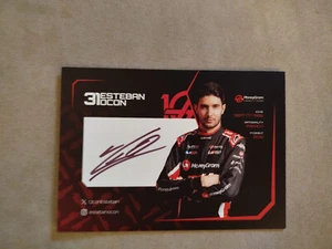 Cartolina/Postcard Ocon 2025 - Haas - F1 - Foto 1 di 2