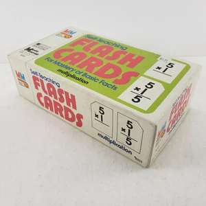 Multiplication Flash Cards Self Teaching by Media Materials Boxed Set USA - Picture 1 of 4