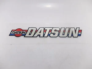 Datsun Car Old Classic Vintage car Back Decal Sticker Exterior Trim NOS - Picture 1 of 5