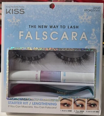 KISS Falscara Holiday DIY Eyelash Extensions Starter Kit, Lengthening Wisps,12ct - Image 1 of 4