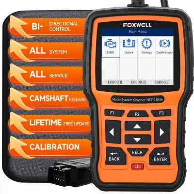 Escáner de diagnóstico bidireccional OBD2 para todo sistema TPMS DPF EPB BMS TPS  Foto 1 de 4