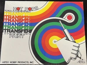 Hot Pops Transfer Paint No. 0123 Artex Hobby Products BRAND NEW FACTORY SEALED - Picture 1 of 2