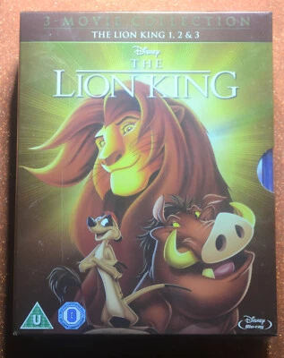 New & Sealed Lion King 1- 3 Blu-ray Box Set  - Image 1 of 4