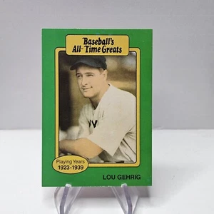 1987 Lou Gehrig Hygrade Baseball’s All-Time Greats Baseball Card - Picture 1 of 2