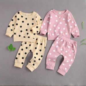 Neugeborenes Säugling Baby Mädchen Kleidung Set Langarm Sweatshirts Tops Hosen Outfits - Bild 1 von 12