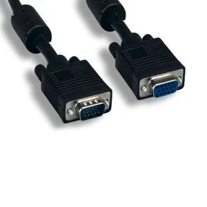 Kentek 15ft SVGA HD15 Video Extension Cable for Monitor Projector TV PC Dipslay - Picture 1 of 1