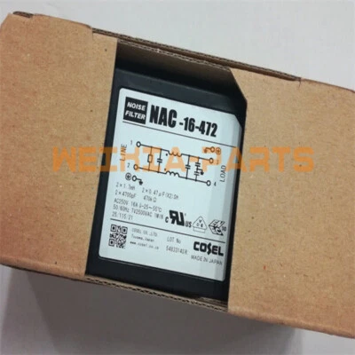 1PC COSEL Single Phase Filter NAC-16-472 NEW - Image 1 of 4