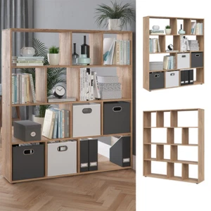Divisorio Libreria Scaffale verticale Armadio per ufficio Pilar Sonoma Vicco - Foto 1 di 8