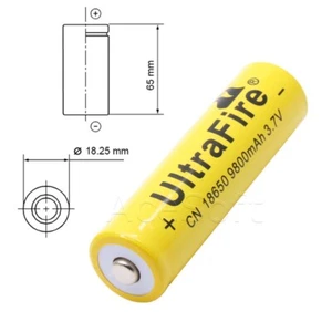 Large Capacity 9800mAh Grade A+ Excellent Spare Substitutable Battery for 18650 - Picture 1 of 2