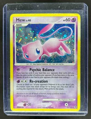 Pokémon Diamond & Pearl Secret Wonders Mew 2007 holograma inverso #15/132 Foto 1 de 2