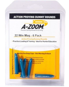 A-Zoom Rimfire Training Rounds For 22 Win Mag Action Proving Dummy 6 Pack 12204 - Picture 1 of 1