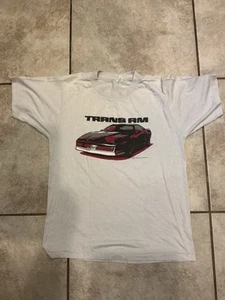 Vintage Trans Am 80s Tshirt Pontiac Sz M S Car Art - Picture 1 of 4