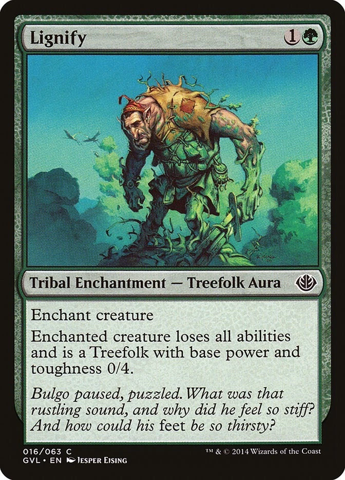 Lignify 16 LP Normal Duel Decks: Anthology MTG EN - Image 1 of 1