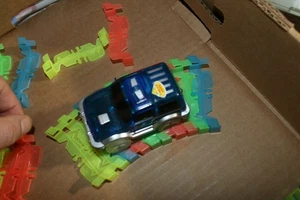 Flexible Race Track 219 piece Bend Flex Flash expansion Racing Set + 1 car work - Picture 1 of 12