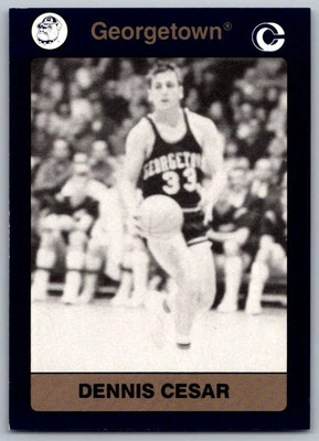 1991-92 Collegiate Collection Georgetown Hoyas Dennis Cesar Georgetown Hoyas #91 - Image 1 of 2