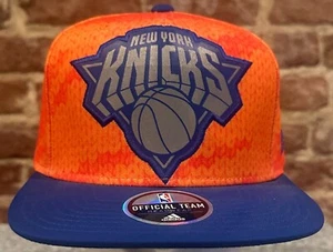 Adidas New York Knicks offizielle Team Kopfbedeckung Druckknopflasche Mütze neu mit Etikett - Bild 1 von 8