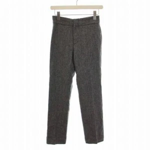 GUCCI pants high waist herringbone wool 38 S black white men's Waist 66cm used - Picture 1 of 8