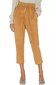 Free People Nightfall Crop Pants Camel 6 - Picture 1 of 5