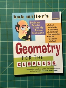 Bob Miller's Geometry For the Clueless by Robert Miller - Picture 1 of 6