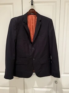 Edge By WD-NY Men’s black orange Blazer Size M - Picture 1 of 4