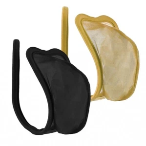 Lau-fashion 2er Set C-String Beige Transparent Herren Tanga Panty Netz S/M/L - Bild 1 von 5