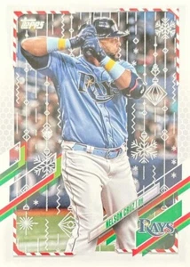 2021 Topps Holiday - Metallic #HW58 Nelson Cruz - Picture 1 of 2