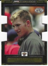 2008 TRISTAR Prospects Plus - PROminent Die Cut Yellow - #42 - ROBBIE GROSSMAN
