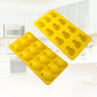 2 Pcs Pineapple Chocolates Molds Diy Soap Jelly Pudding Sugar Craft Mould