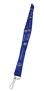 NEW Epcot Disney Parks 2020 Food and Wine Festival Blue Premium Package Lanyard - Picture 1 of 6