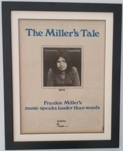 FRANKIE MILLER*Once In A Blue Moon*1972*ORIGINAL*POSTER*AD*FRAMED*FAST SHIPPING - Bild 1 von 5