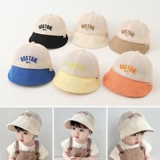 UV Protection Kids Bucket Hat Cute Beach Cap Panama Hat  Infant Girls Boys