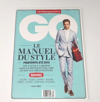 GQ Style French Magazine Gaspard Menier Paris 2013 Issue 2 Mens Fashion  - Image 1 of 3