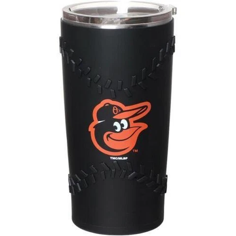 New Baltimore Orioles 20oz. Stainless Steel 3D Silicone Stitches Tumbler Mug S92 Cover