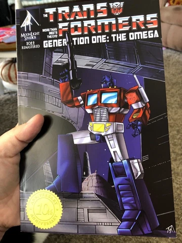 G1 Transformers Comic Book Optimus Prime Megatron Omega Bumblebee Unofficial GN Cover