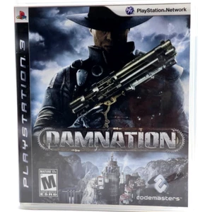 Damnation PlayStation 3 PS3 completo di scatola CIB testato e funzionante - Foto 1 di 3