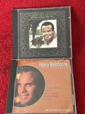 Harry Belafonte 2 CD lot Folk Standards & Greatest Hits - Image 1 of 3