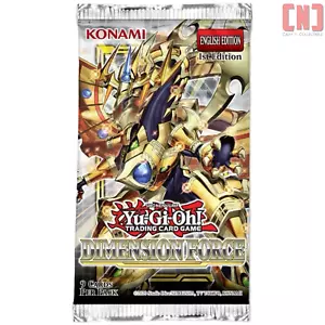 Yu-Gi-Oh! TCG: Dimension Force 1st Edición Booster Paquete Inglés Edición - Picture 1 of 1