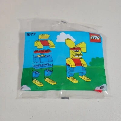 LEGO Basic Rabbit 1677 NEW Sealed Unopened Vintage 1991 Animal Theme Retired Set - Image 1 of 4